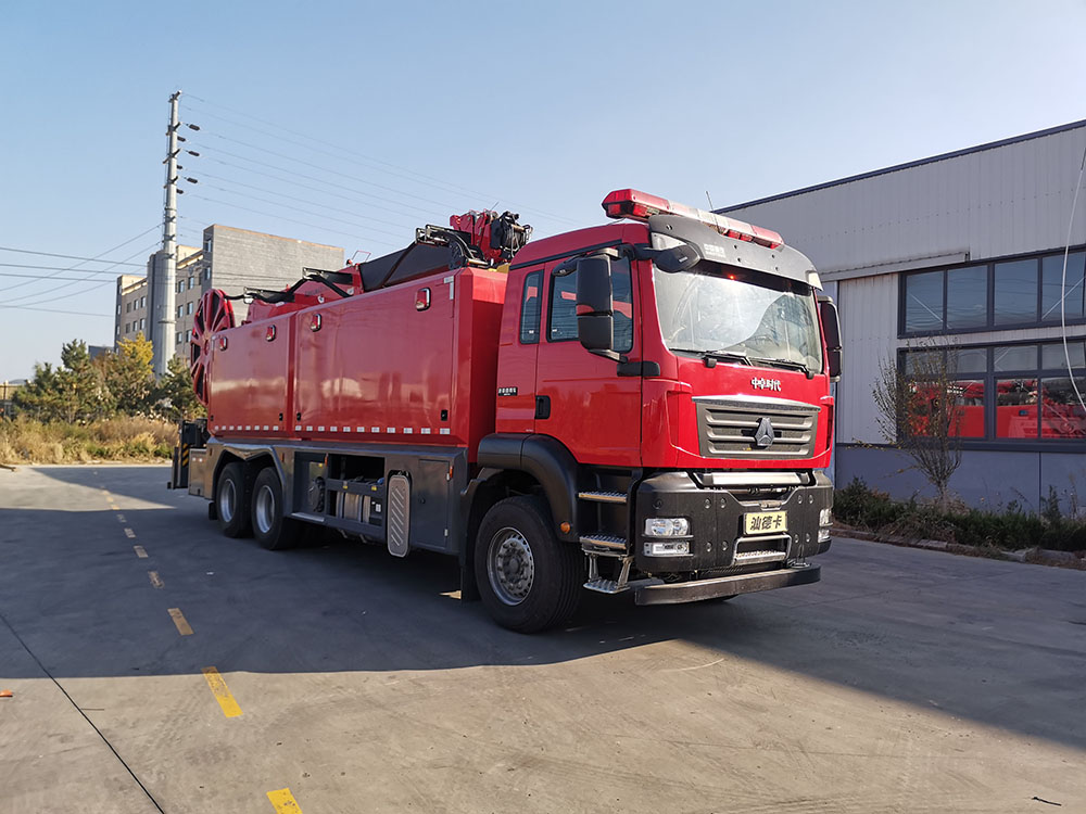 中卓時(shí)代牌ZXF5270TXFBP300/YDXZ泵浦消防車
