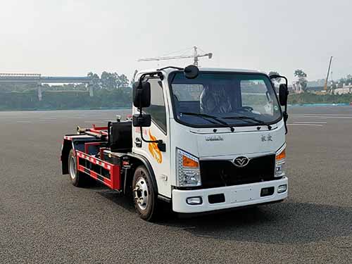 豪曼牌ZZ5128ZXXK17ZBEV0純電動車廂可卸式垃圾車