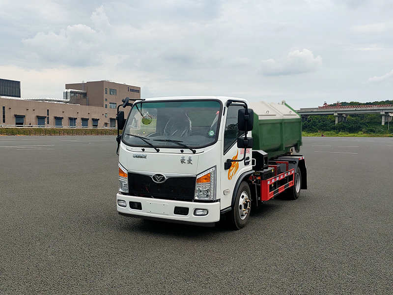豪曼牌ZZ5128ZXXK17ZBEV0純電動(dòng)車廂可卸式垃圾車公告圖片