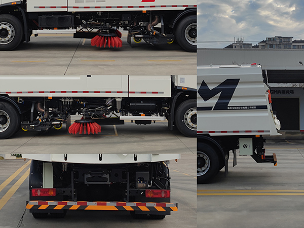 福龍馬牌FLM5187TXSDFBEV純電動(dòng)洗掃車公告圖片