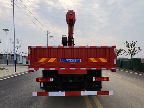 神百重工牌ABC5186JSQC6隨車起重運輸車公告圖片