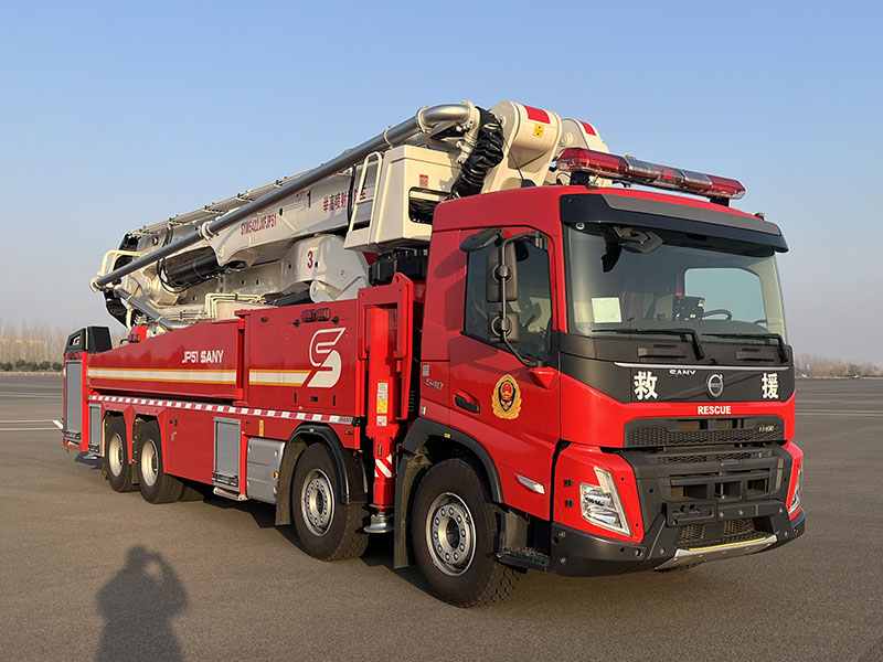 三一牌SYM5422JXFJP51舉高噴射消防車