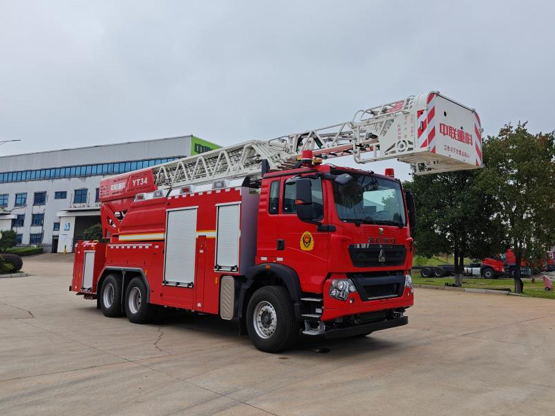 中聯(lián)牌ZLF5310JXFYT34云梯消防車