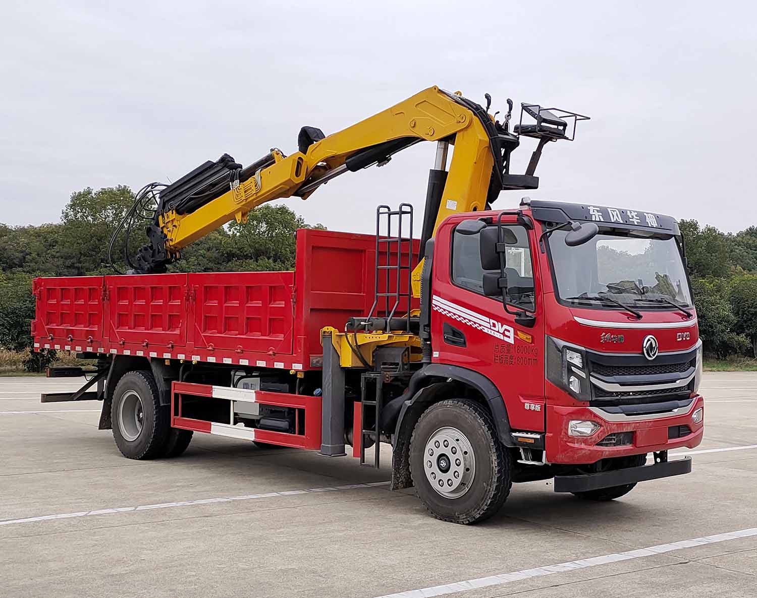 邁德盛牌YAD5181ZZDEQ6抓斗式垃圾車