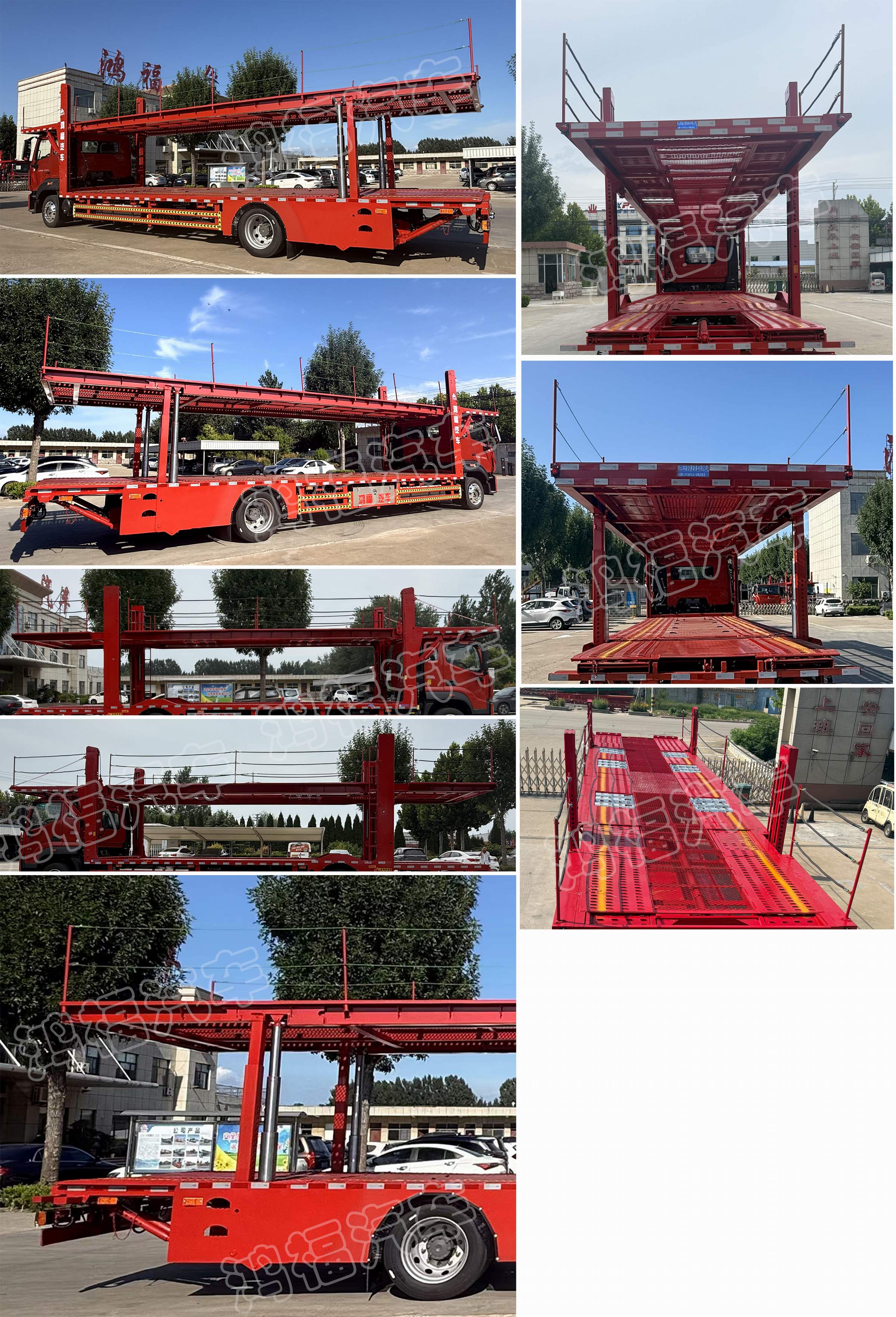 巨運(yùn)牌LYZ5188TCL車輛運(yùn)輸車公告圖片