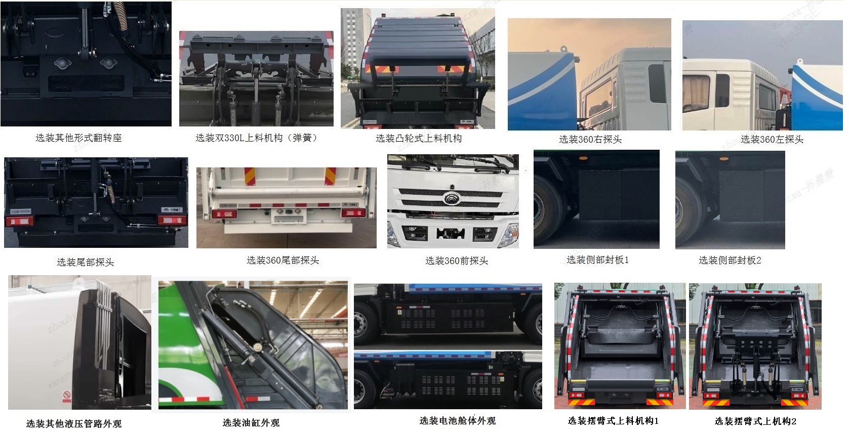 宇通牌YTZ5186ZYSD0BEV純電動壓縮式垃圾車公告圖片