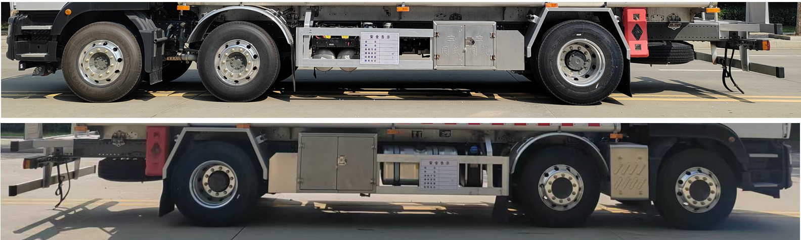 專(zhuān)威牌HTW5265GYYLZQ6鋁合金運(yùn)油車(chē)公告圖片