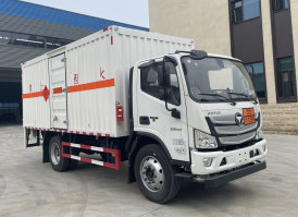 大力牌DLQ5122XRYBJ6易燃液体厢式运输车