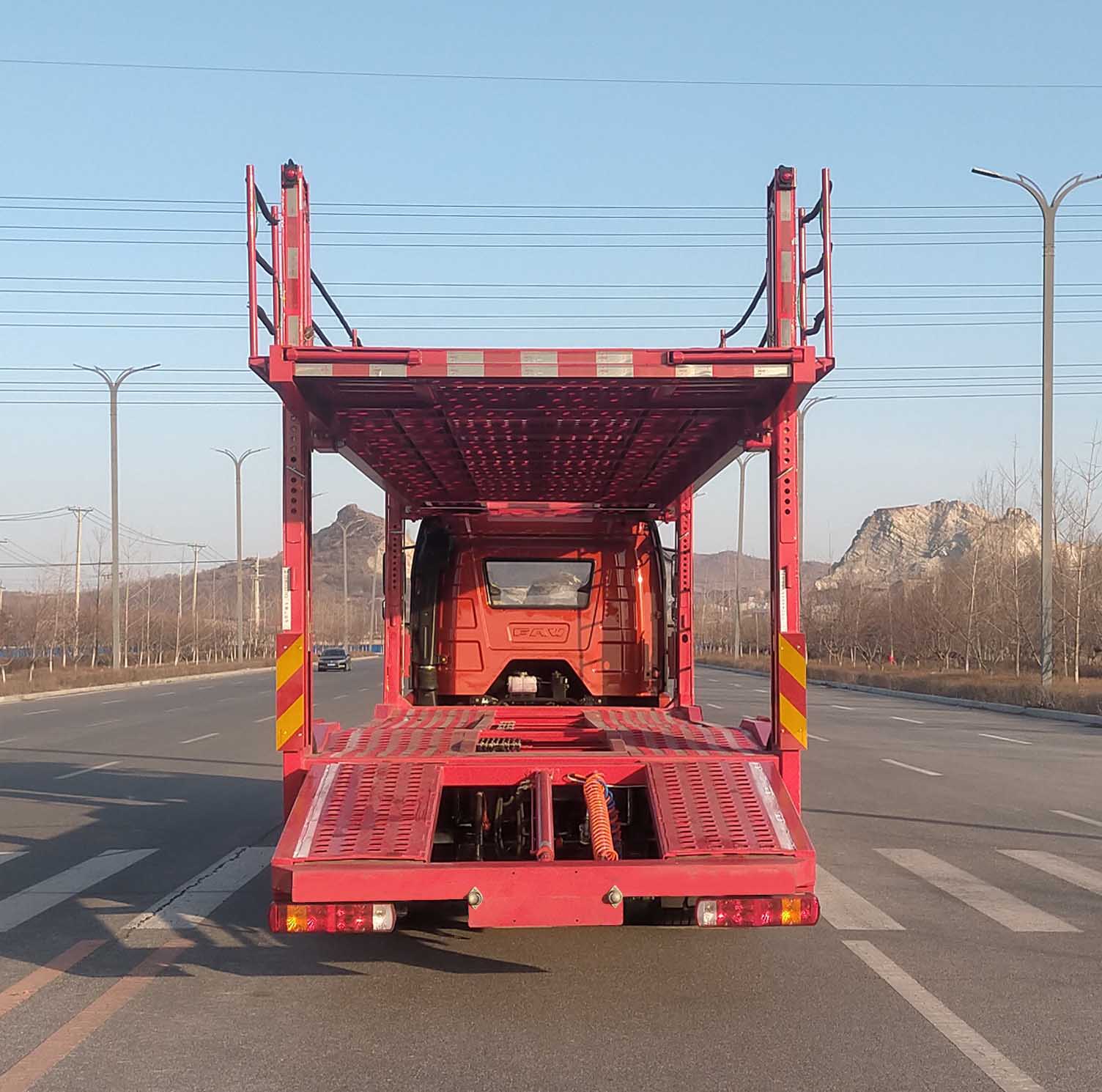 駿彤牌JTM5253TCL車輛運(yùn)輸車公告圖片