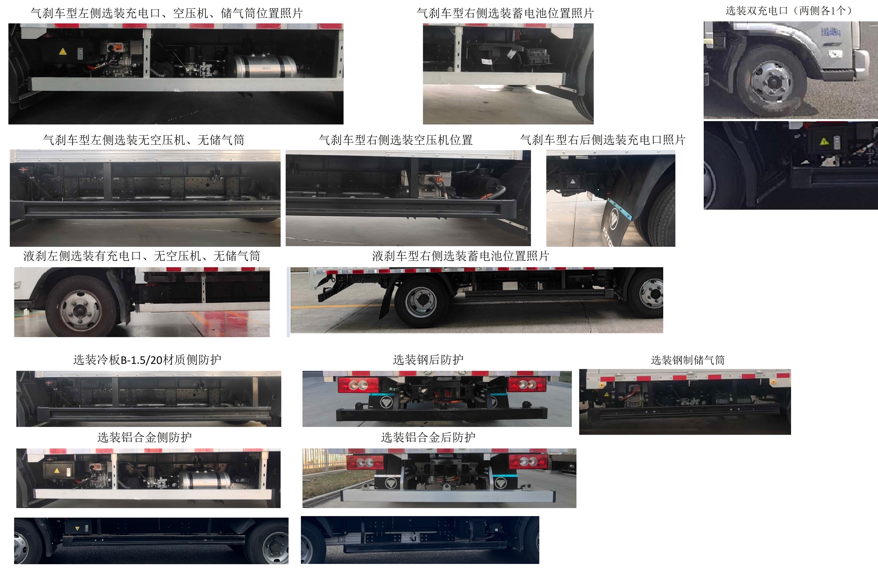 福田牌BJ5040CCYEVZ2純電動倉柵式運(yùn)輸車公告圖片