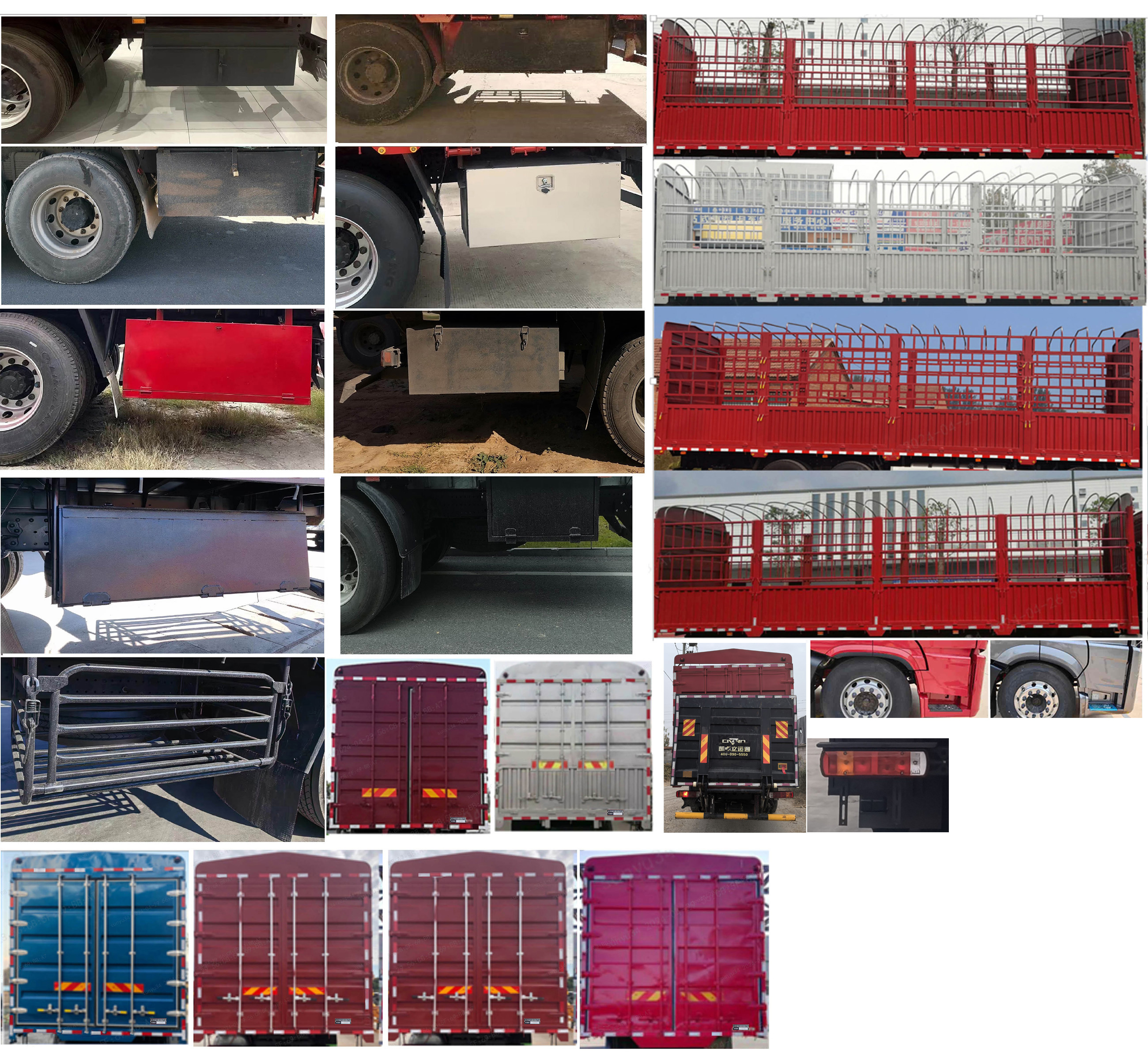 歐曼牌BJ5269CCYY6HPL-03倉柵式運(yùn)輸車公告圖片