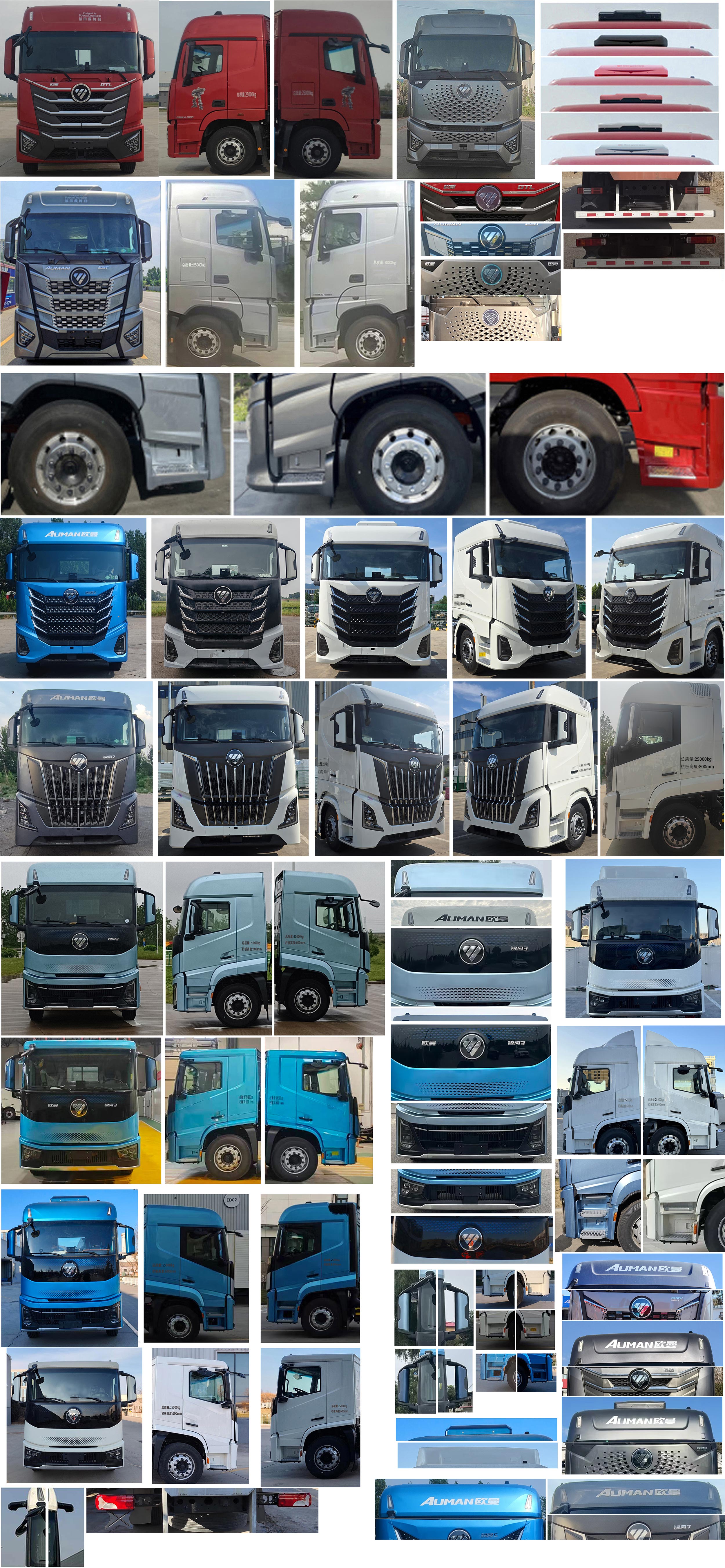 歐曼牌BJ5259CCQY6HPL-08畜禽運輸車公告圖片