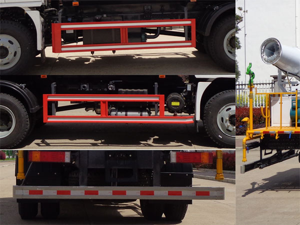 中潔牌XZL5182GPS6綠化噴灑車公告圖片