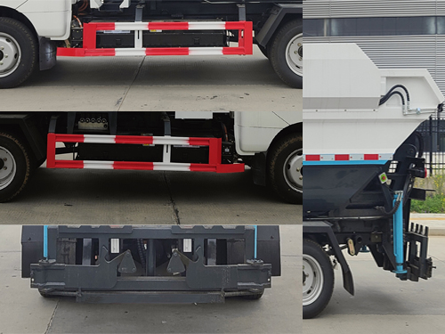 齊東方牌CLD5041ZZZBEVFD純電動(dòng)自裝卸式垃圾車公告圖片