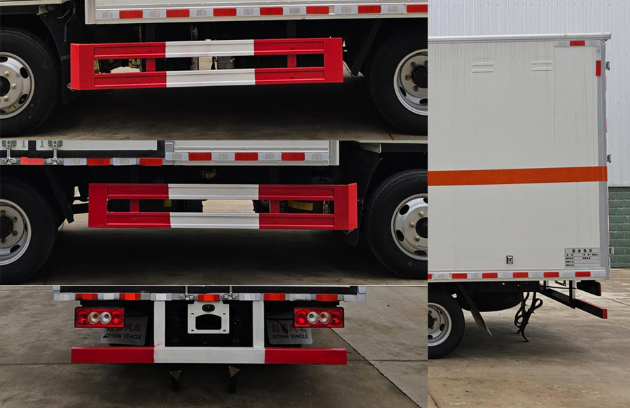 百捷牌QYY5040XQYBJ6爆破器材運(yùn)輸車公告圖片