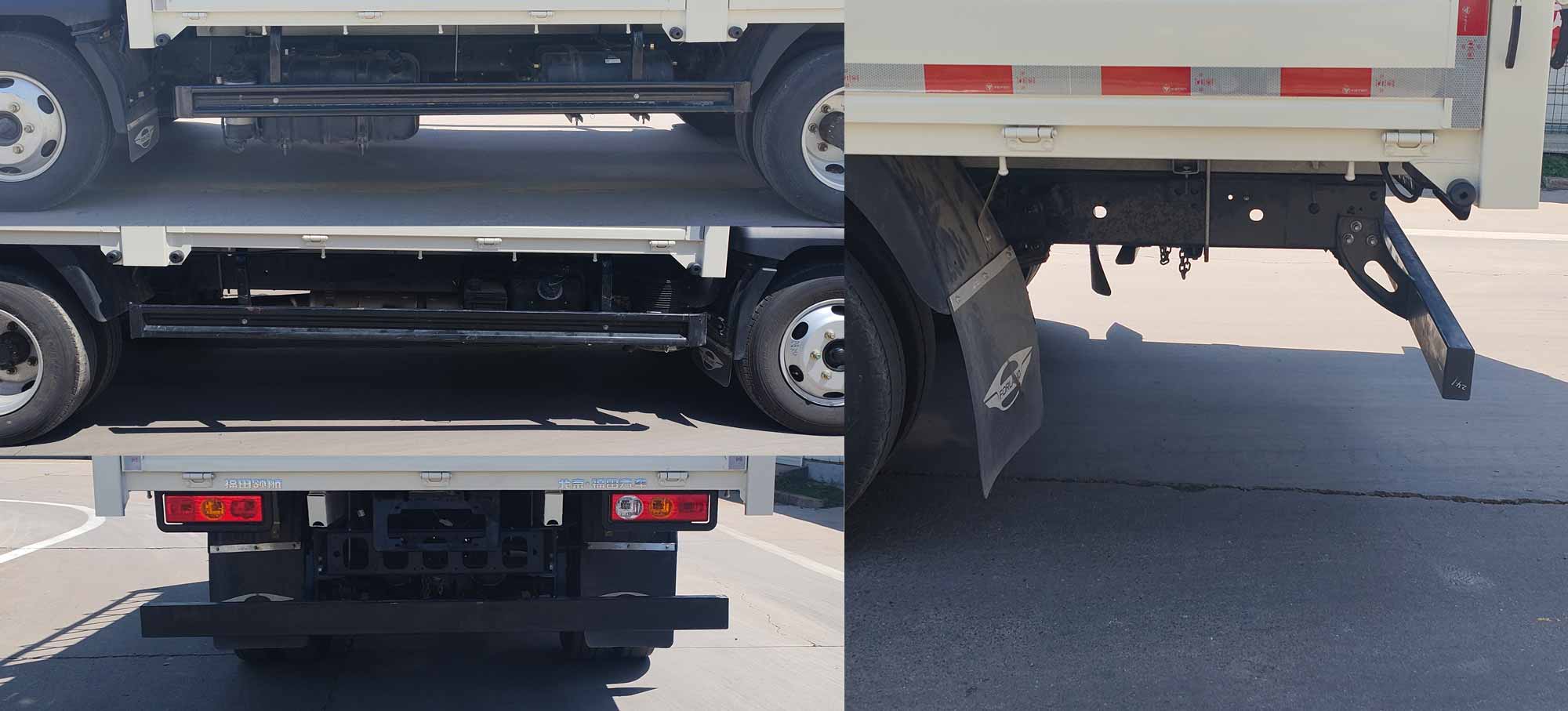 福田牌BJ5045CCY9JB6-32倉柵式運輸車公告圖片