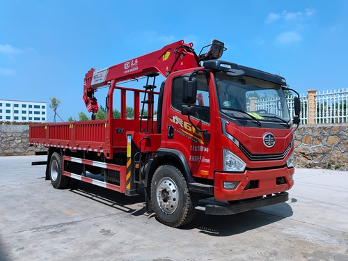 神百重工牌ABC5185JSQC6隨車起重運輸車