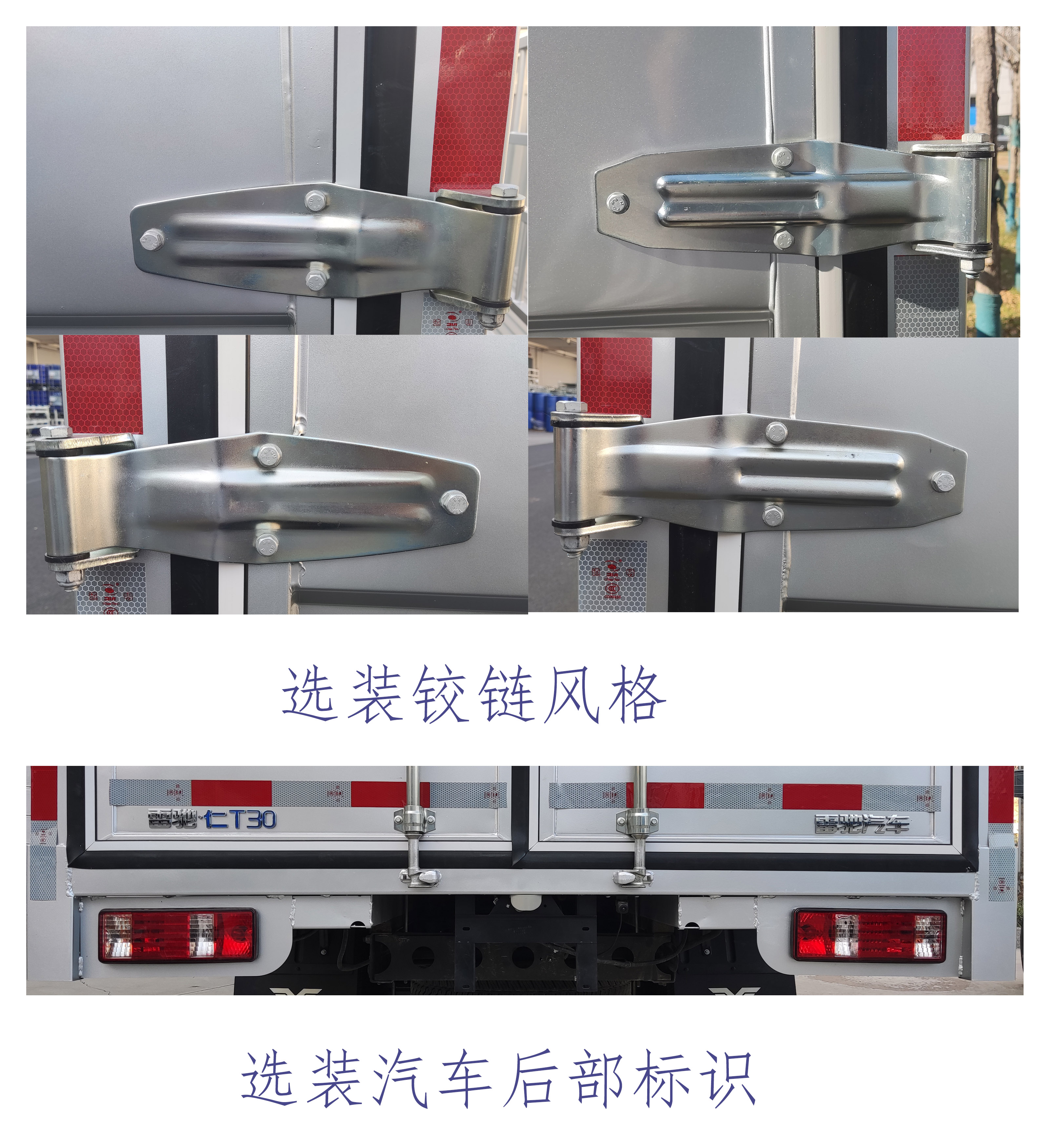 雷馳牌HLD5032CCYBEV純電動倉柵式運輸車公告圖片