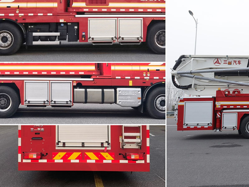 三一牌SYM5520JXFJP62舉高噴射消防車公告圖片
