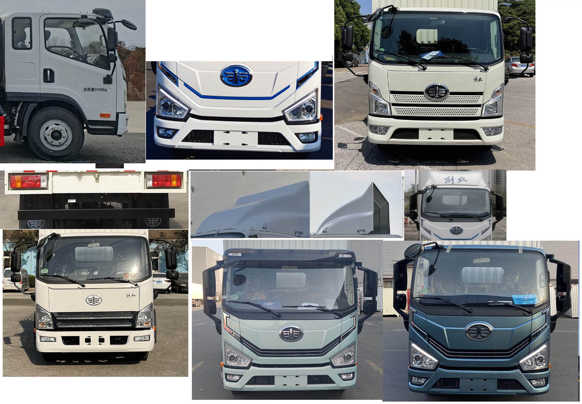 解放牌CA5091XXYP40K42L2E6A84廂式運輸車公告圖片