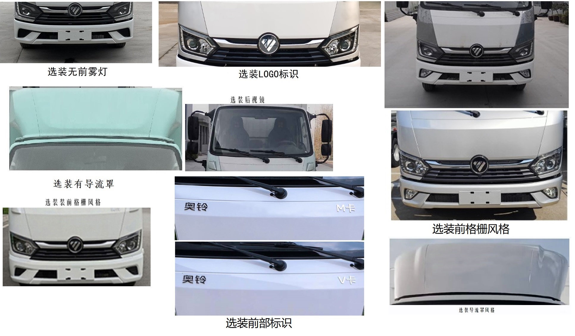 福田牌BJ5044CCY9AC6-AB2倉柵式運輸車公告圖片