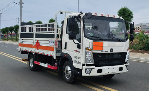 百捷牌QYY5040TQPZZ6氣瓶運輸車