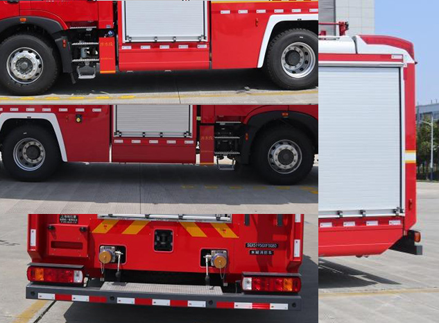 上格牌SGX5195GXFSG80水罐消防車公告圖片