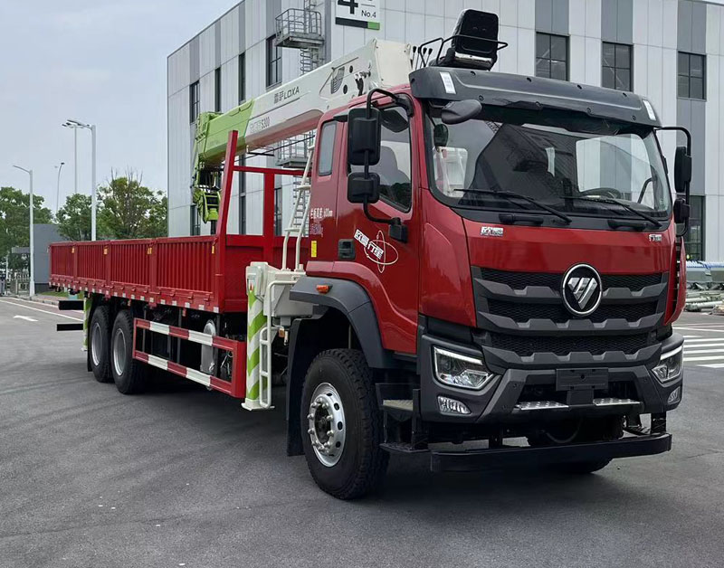 雷薩牌FLX5257JSQ-12隨車起重運輸車
