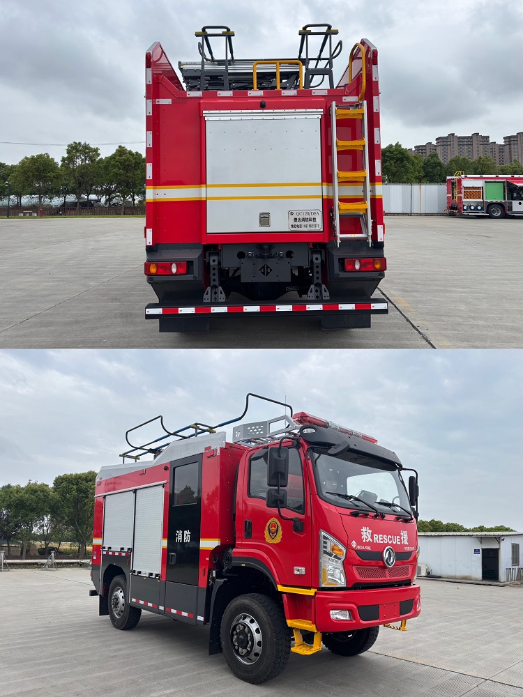 捷達消防牌SJD5090TXFQC120/DFA器材消防車公告圖片