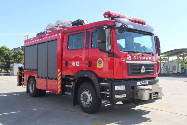 楚勝牌CSC5140TXFJY90/S6A搶險(xiǎn)救援消防車
