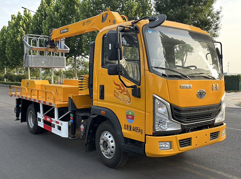 鴻昇久邦牌JBP5040JGKZZ6高空作業(yè)車