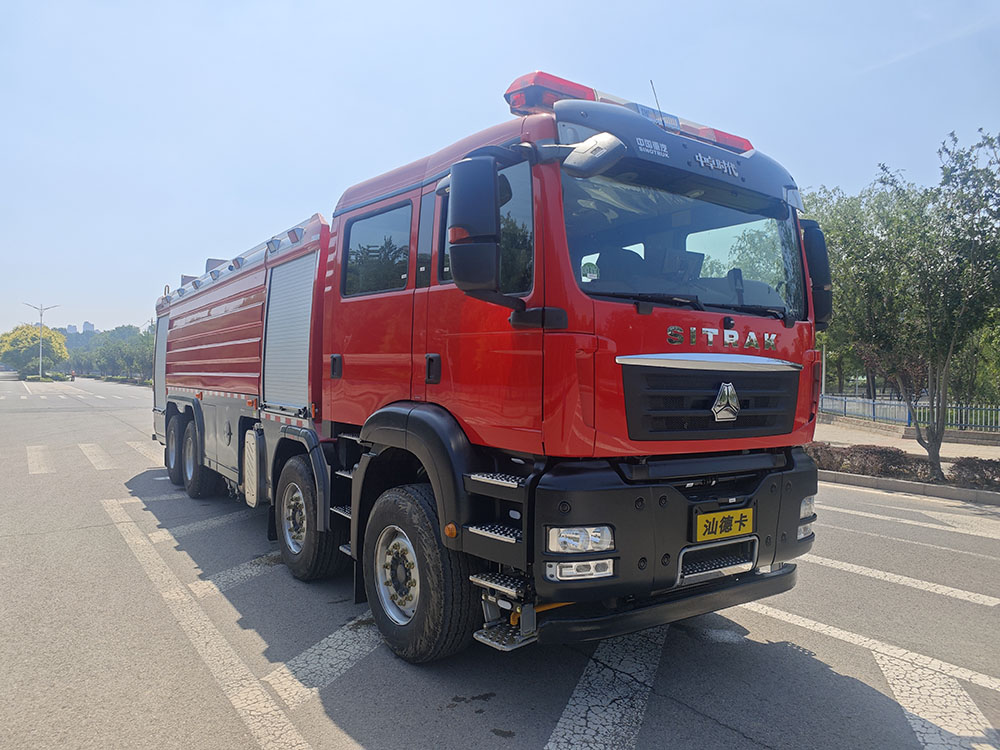 中卓時(shí)代牌ZXF5381GXFSG180/ST6水罐消防車