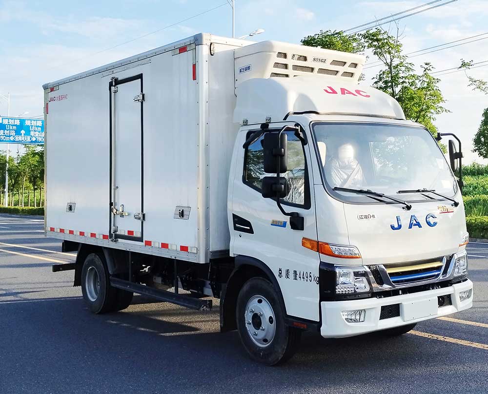 江淮牌HFC5042XLCEV10純電動冷藏車