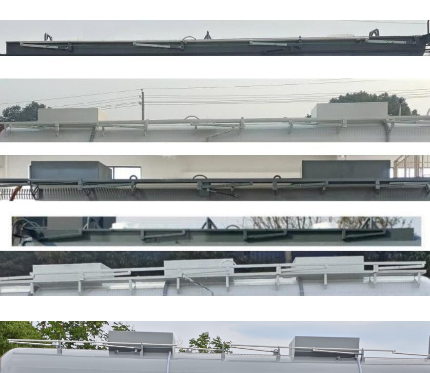 鈺豐源牌YFY5260GFWC6腐蝕性物品罐式運輸車公告圖片