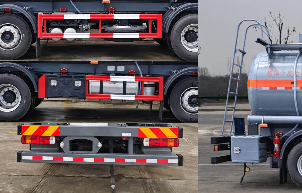 鈺豐源牌YFY5260GFWC6腐蝕性物品罐式運輸車公告圖片