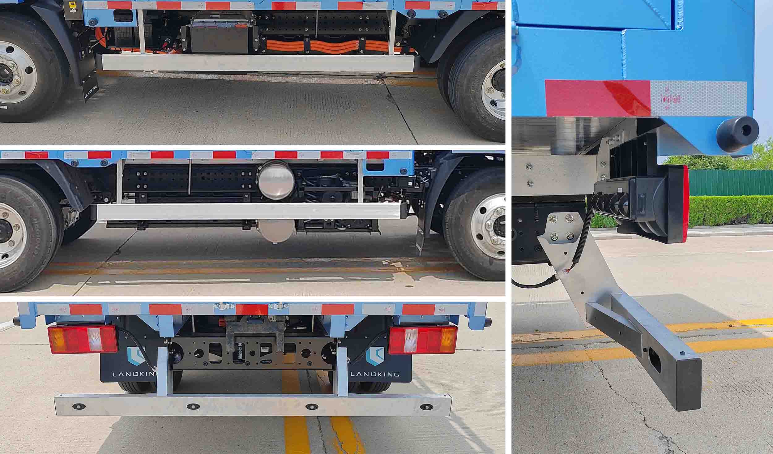 藍擎牌YTQ5042CCYKHEV341-LQ純電動倉柵式運輸車公告圖片