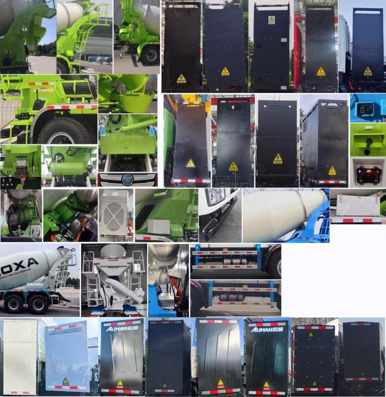 雷薩牌FLX5311GJBEV2C純電動混凝土攪拌運(yùn)輸車公告圖片