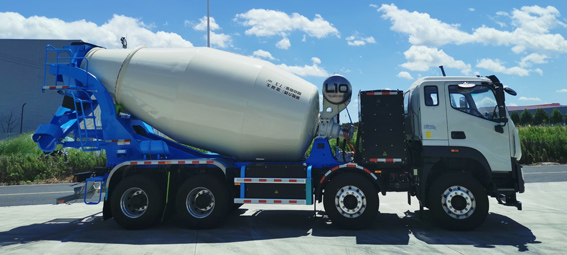 雷薩牌FLX5311GJBEV2C純電動混凝土攪拌運(yùn)輸車公告圖片