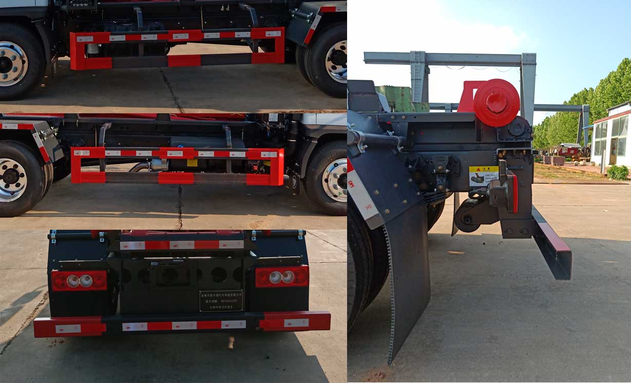 凱豐翊牌WKY5041ZXX車廂可卸式垃圾車公告圖片