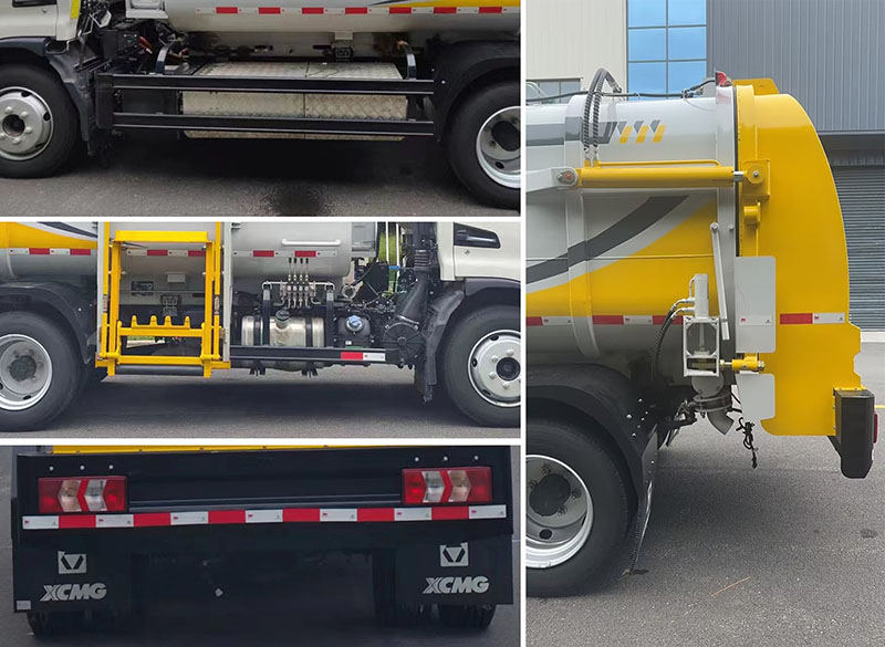 徐工牌XGH5120TCAHPHEV插電式混合動力餐廚垃圾車公告圖片