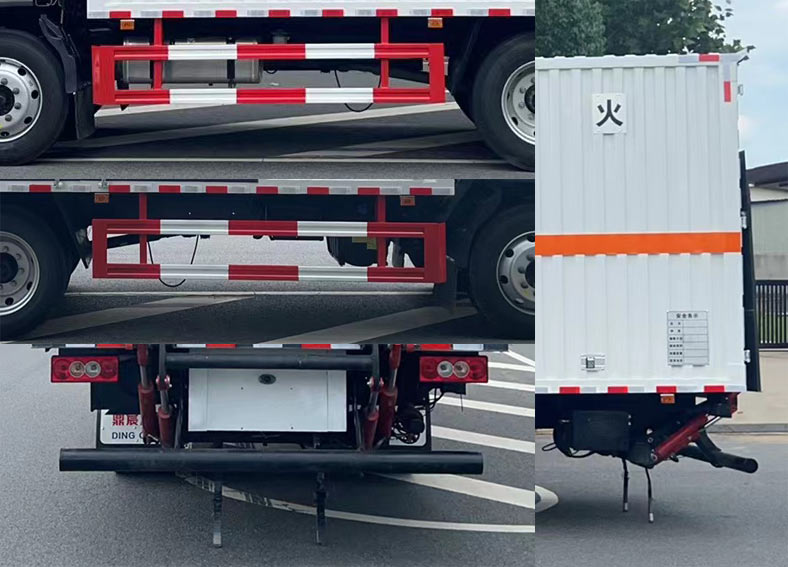 鼎宸騰興牌DCZ5128XRQBJ6易燃?xì)怏w廂式運(yùn)輸車公告圖片