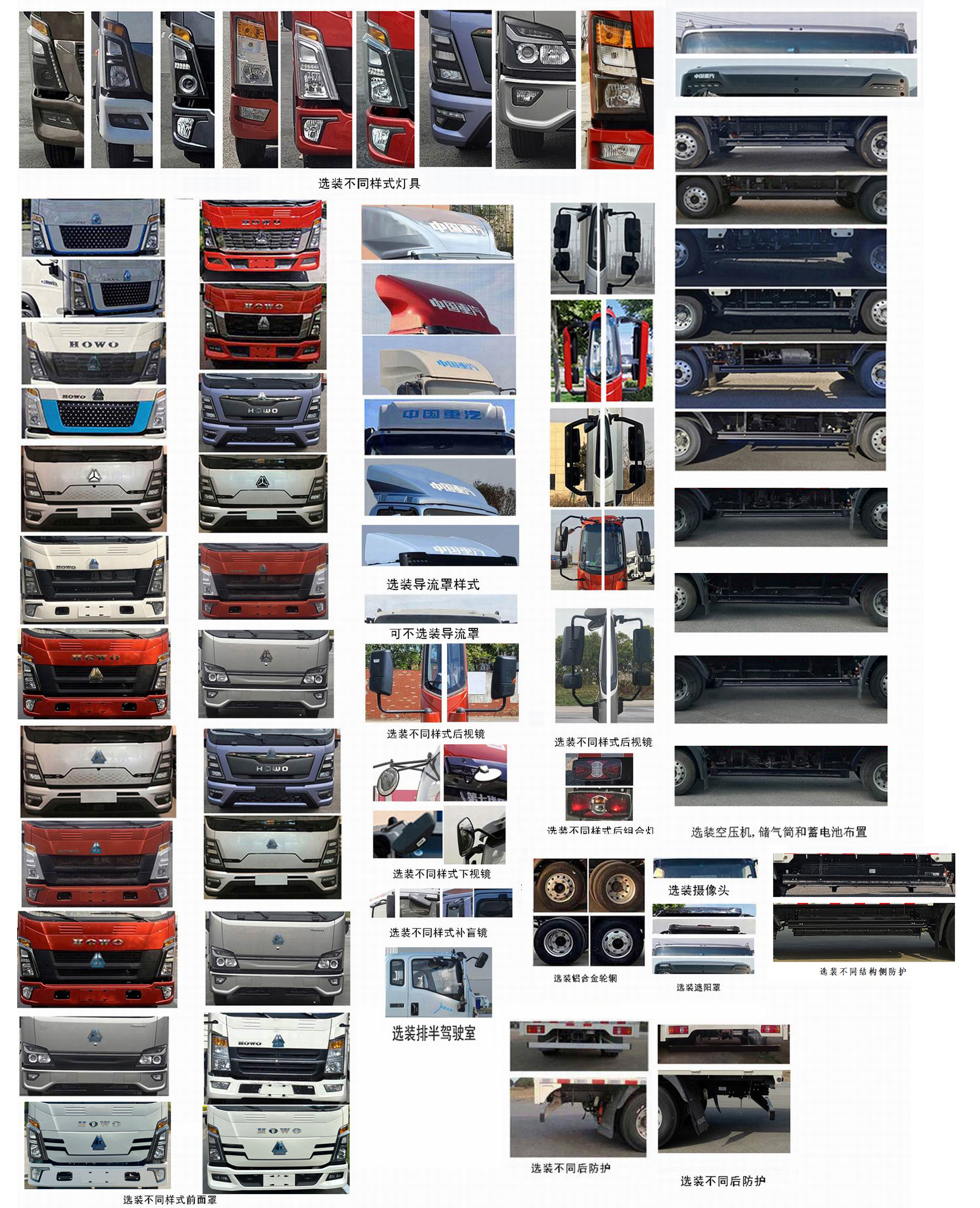 豪沃牌ZZ5047CCYH3414Z145BEVC0純電動倉柵式運輸車公告圖片