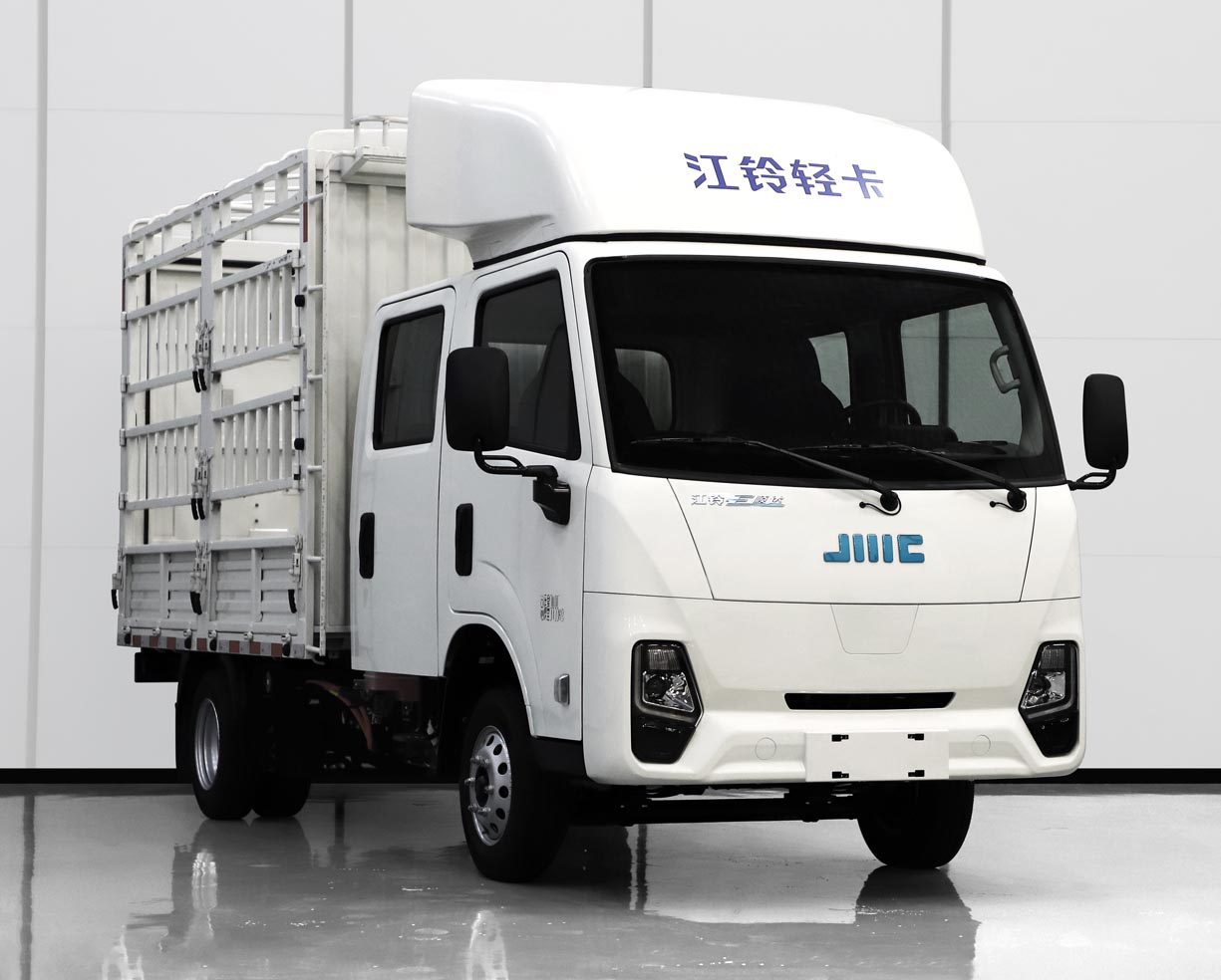 JX5030CCYTSEB2BEV型純電動(dòng)倉(cāng)柵式運(yùn)輸車圖片
