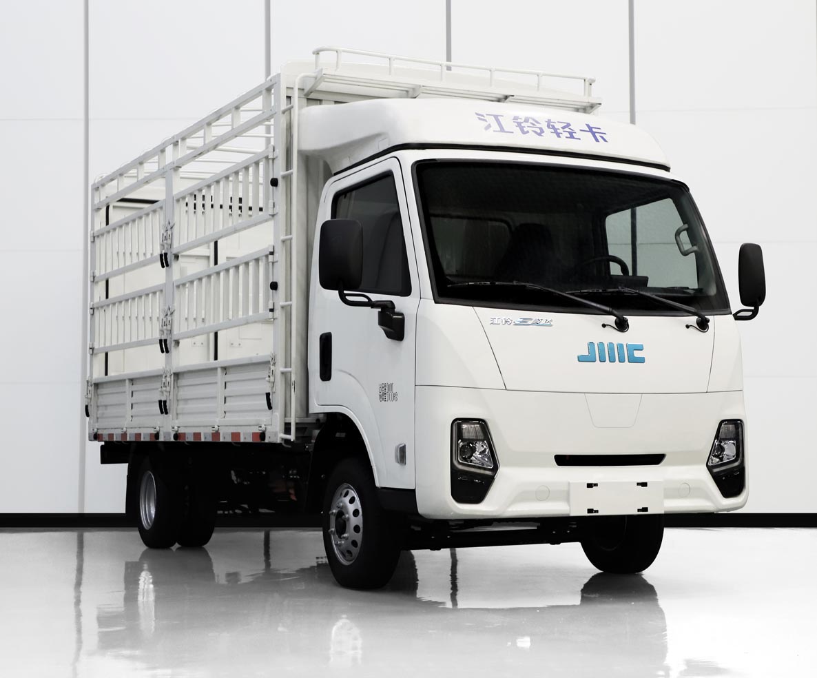 JX5030CCYTEA2BEV型純電動倉柵式運輸車圖片