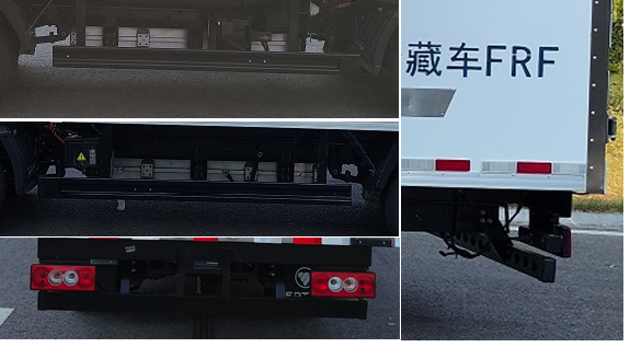福田牌BJ5044XLCEVAB1純電動冷藏車公告圖片