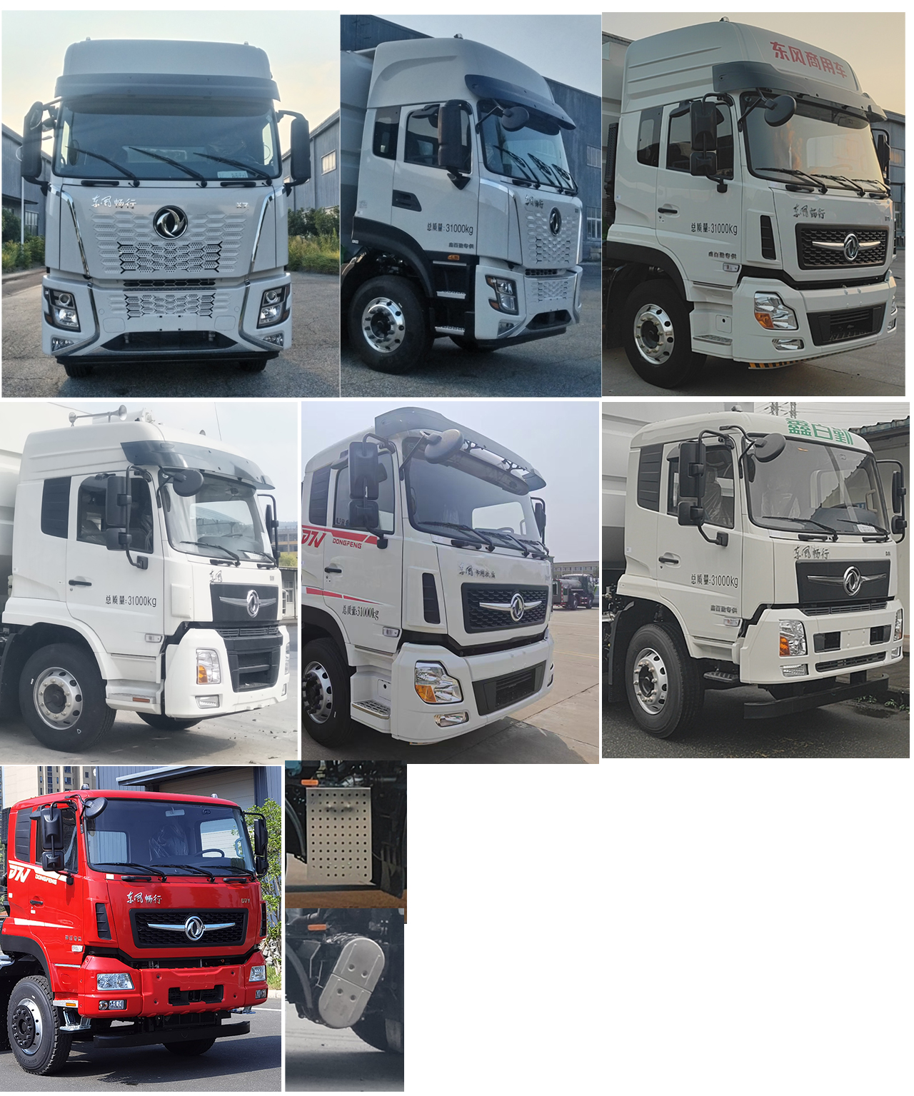 百勤牌XBQ5310ZSLD41X散裝飼料運(yùn)輸車公告圖片