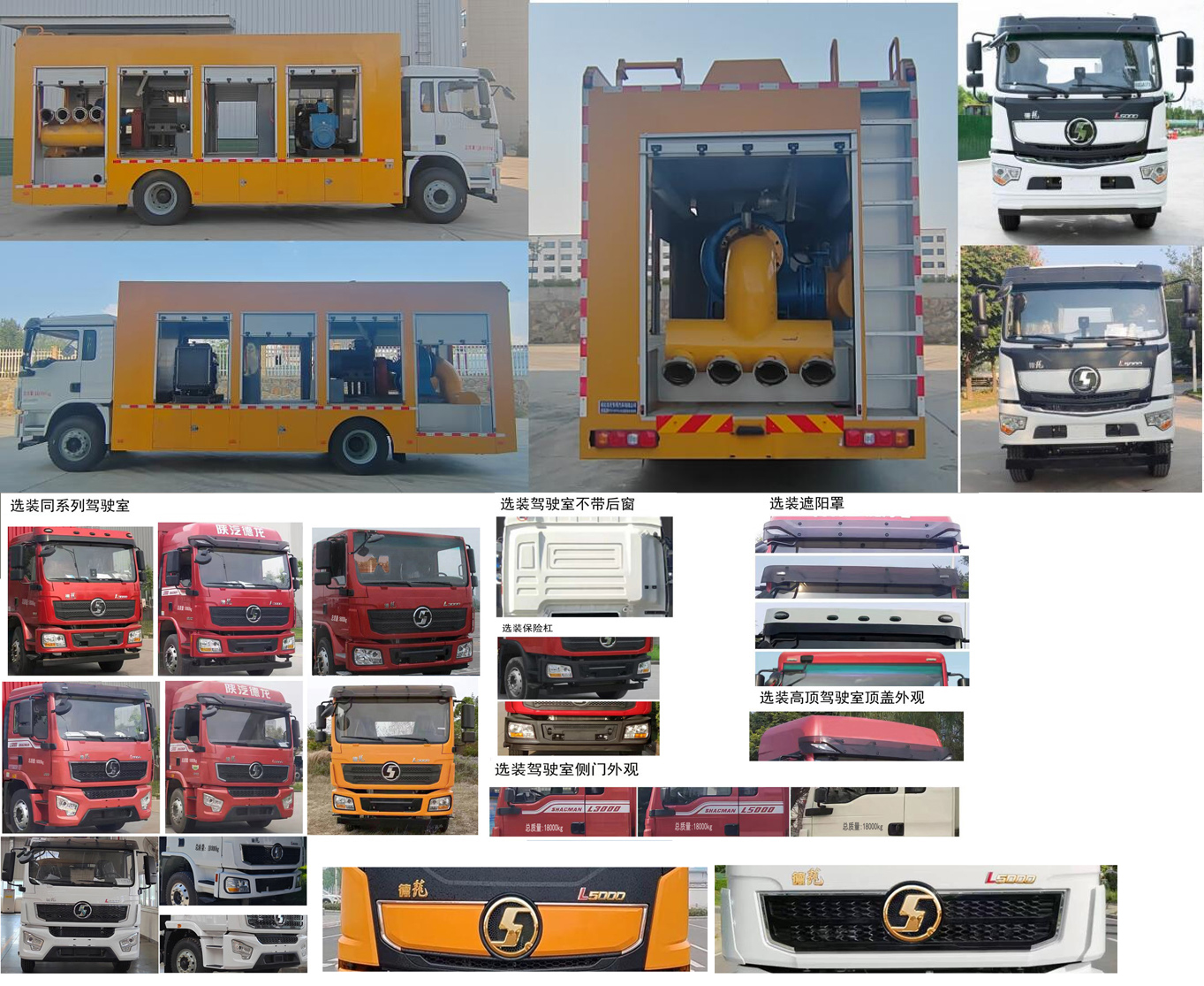 大流量排水搶險(xiǎn)車(chē)圖片