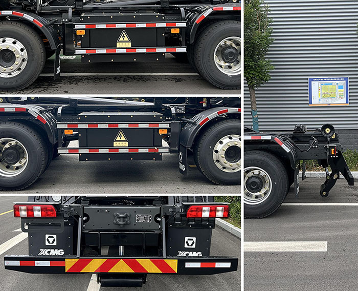 徐工牌XGH5312ZXXXBEV純電動車廂可卸式垃圾車公告圖片