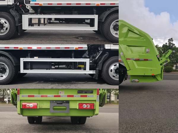 耶律潔牌SWT5121ZYSBJ6壓縮式垃圾車公告圖片