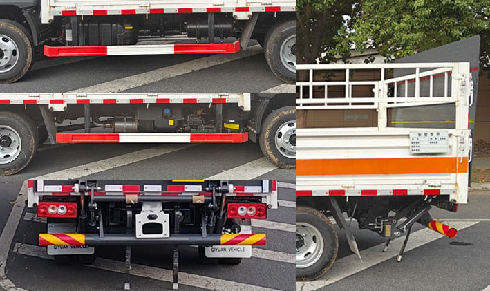 百捷牌QYY5041TQPBJ6氣瓶運輸車公告圖片